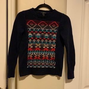 J crew wool sweater xs